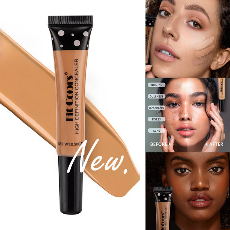Full Cover Liquid Concealer 8 Color BB Cream Foundation Air-permeable Natural Br