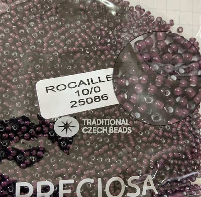 25086 10/0 Preciosa Ornela Kum Boncuk