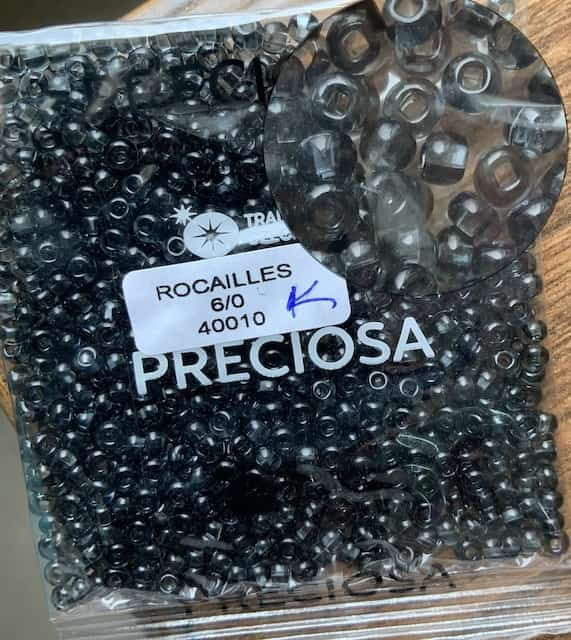 40010 6/0 Kare Delik Preciosa Ornela Kum Boncuk