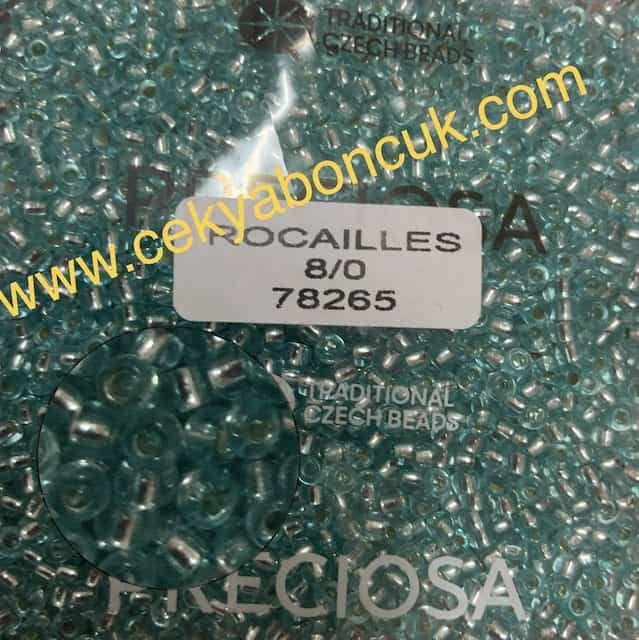 78265 8/0 Preciosa Ornela Kum Boncuk
