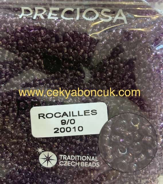 20010 9/0 Preciosa Ornela Kum Boncuk