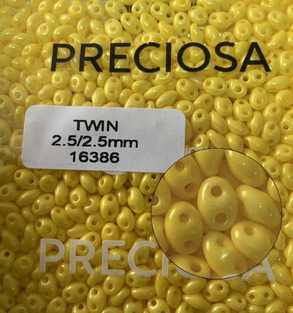 16386 2.5/5mm Preciosa Ornela Twin Boncuk