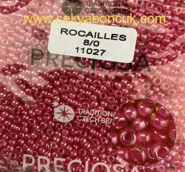 11027 8/0 Preciosa Ornela Kum Boncuk