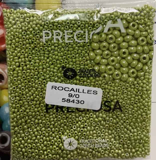 58430 9/0 Preciosa Ornela Kum Boncuk