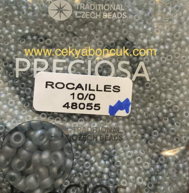 48055 10/0 MAT Preciosa Ornela Kum Boncuk