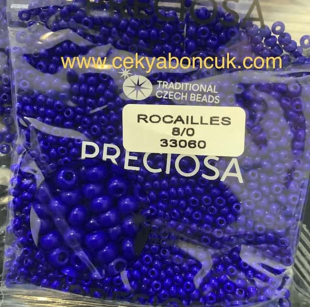 33060 8/0 Preciosa Ornela Kum Boncuk