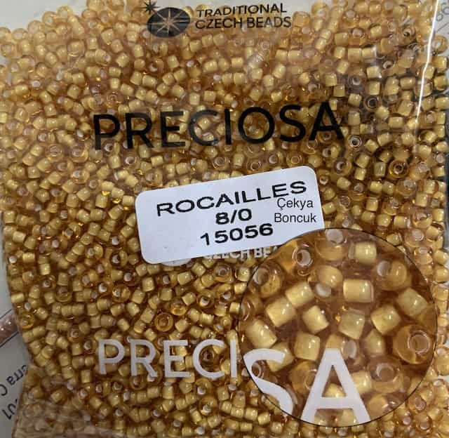 15056 8/0 Preciosa Ornela Kum Boncuk