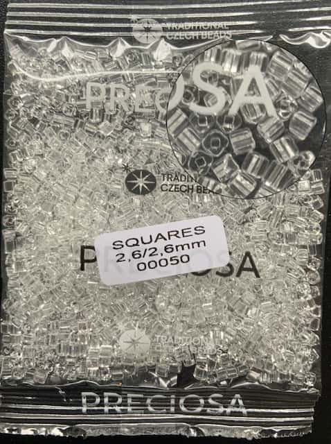 00050 2.6/2.6 mm Küp Preciosa Ornela