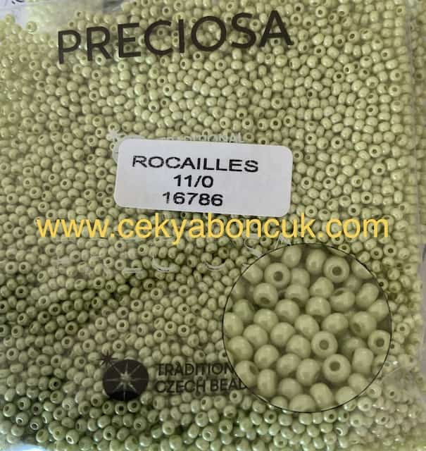 16786 11/0 Preciosa Ornela Kum Boncuk