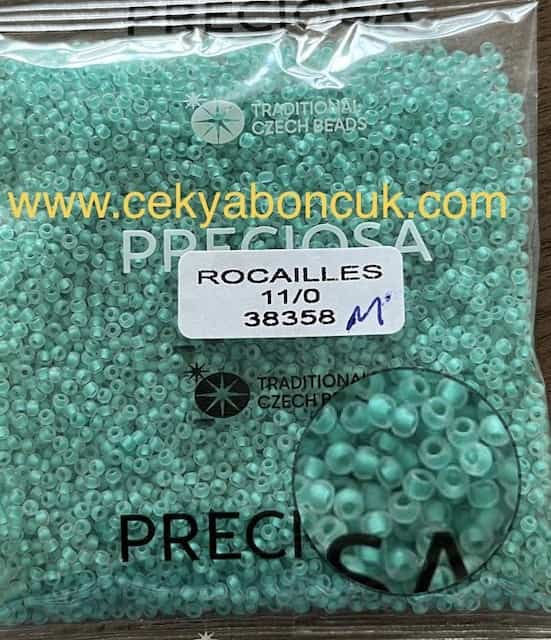 38358 11/0 Mat Preciosa Ornela Kum Boncuk