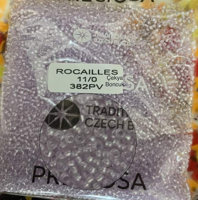 382PV 11/0 Preciosa Ornela Kum Boncuk