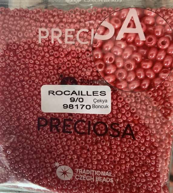 98170 9/0 Preciosa Ornela Kum Boncuk