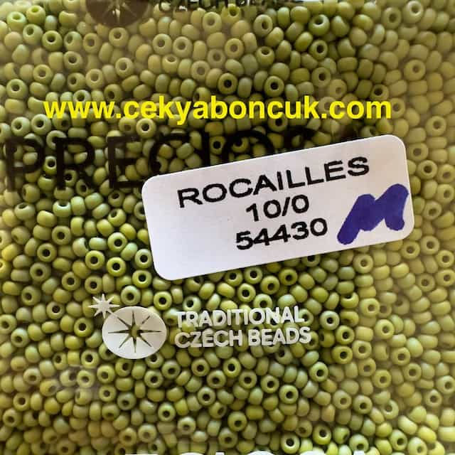 54430 10/0 Mat Preciosa Ornela Kum Boncuk