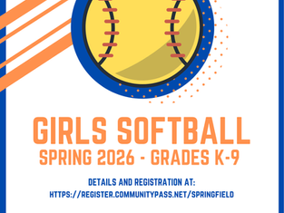 Girls Softball Registration is Open