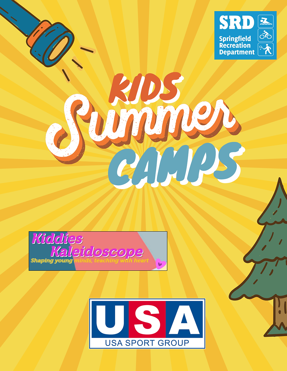 Springfield Recreation Offers Late-Summer Camps with Kiddies Kaleidoscope and USA Sport Group