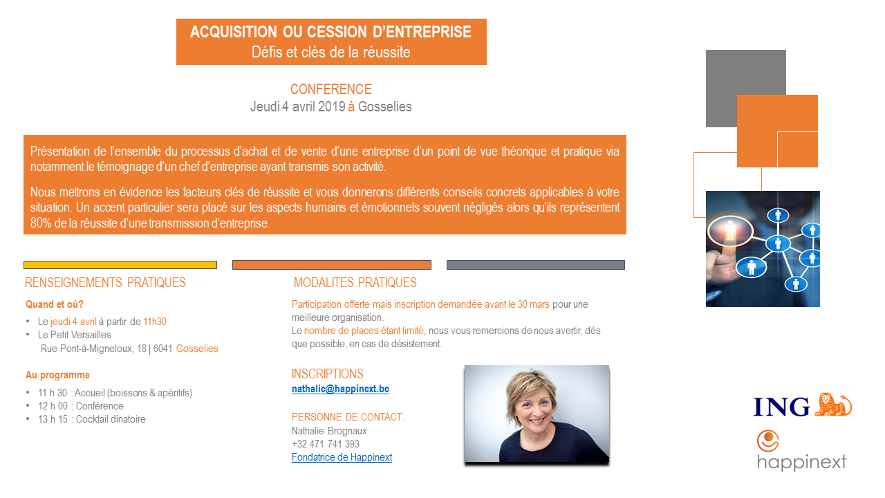 acuqisition ou cession d'entrprise : Happinext