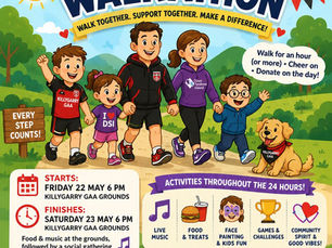 Killygarry GAA 24 Hour Walkathon in aid of Down Syndrome Ireland