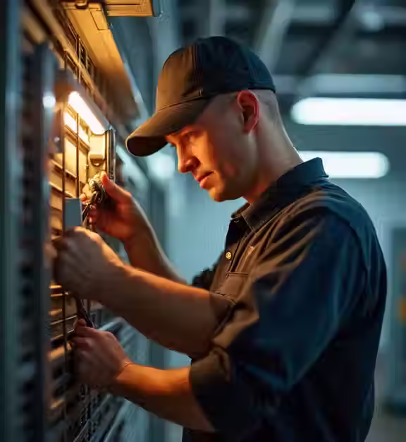 HVAC Contractor in Nigeria at Masterpiece MEP fixing unit