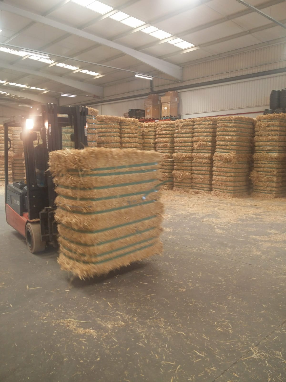 Armazenamento de Palha