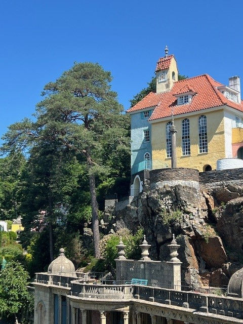 Portmeirion hill