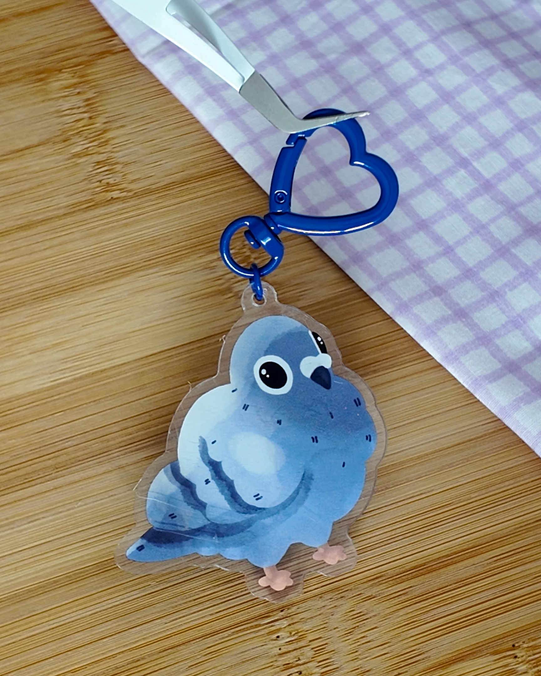 Pigeon 🌷 Keychain