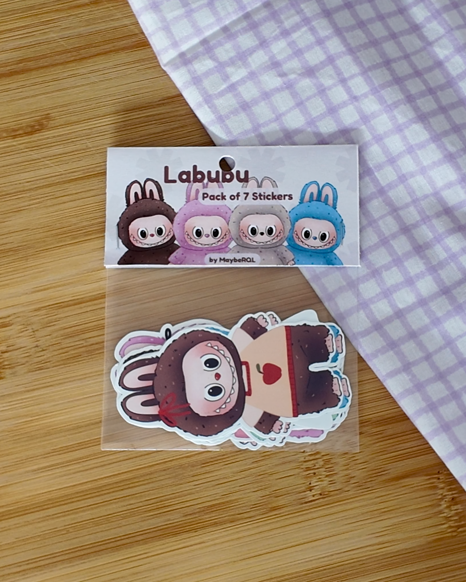 Labubu 🌷 Sticker Pack