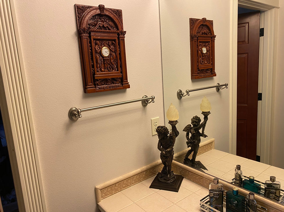 Titanic collector Gavin Grier's clock and bronze cherub replicas by Alan St George