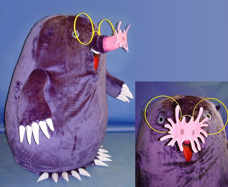 Facemakers Mole Mascot Costumes