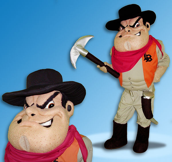 Facemakers Prospector Mascot Costumes
