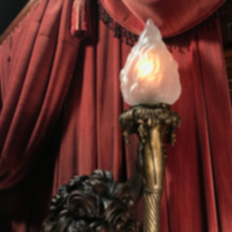 Flame for Full-sized bronze (glass)