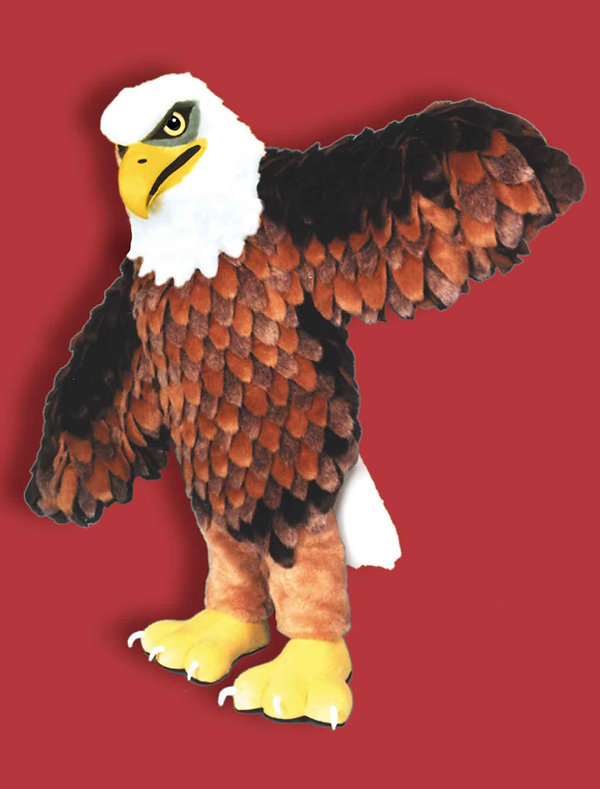 Finest Eagle Mascot Costumes by Facemakers Incorporated
