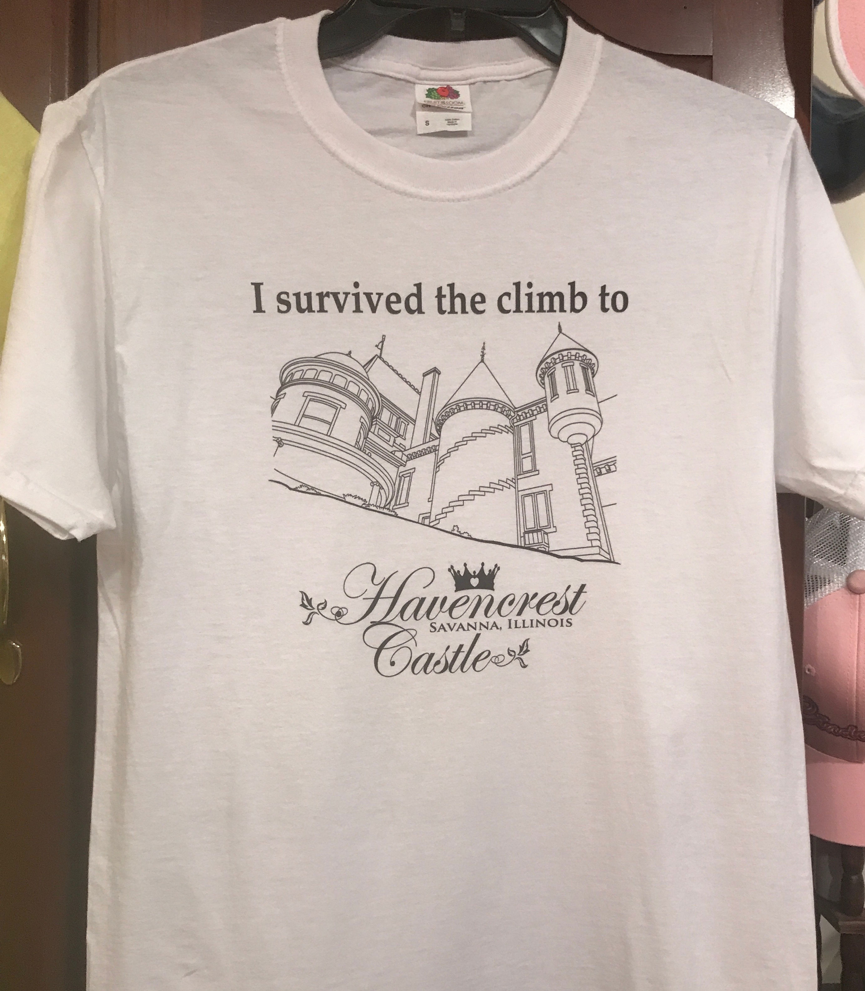T-Shirt, "I survived the climb"