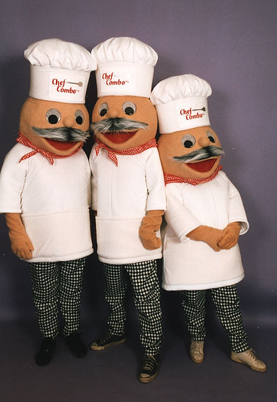Facemakers Chef Mascot Costumes