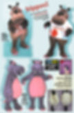 HIPPO MASCOT COSTUMES