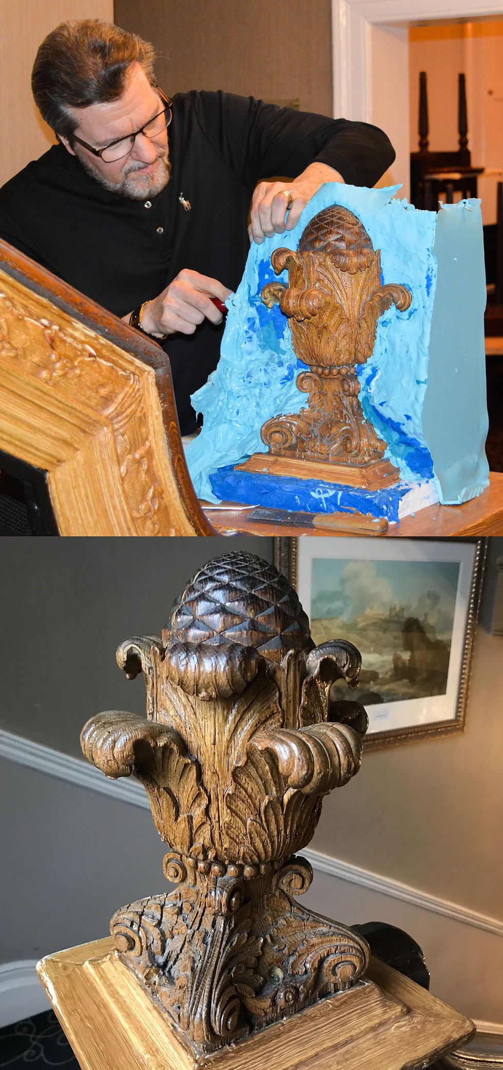 Thumbnail: Full-sized Pineapple Finial