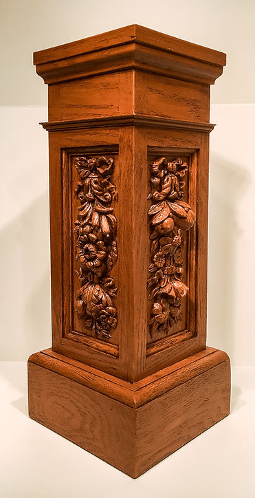 Enjoy these intricately detailed Titanic Newel Post replicas in your own home.