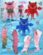 CRABS & SHRIMP MASCOTS
