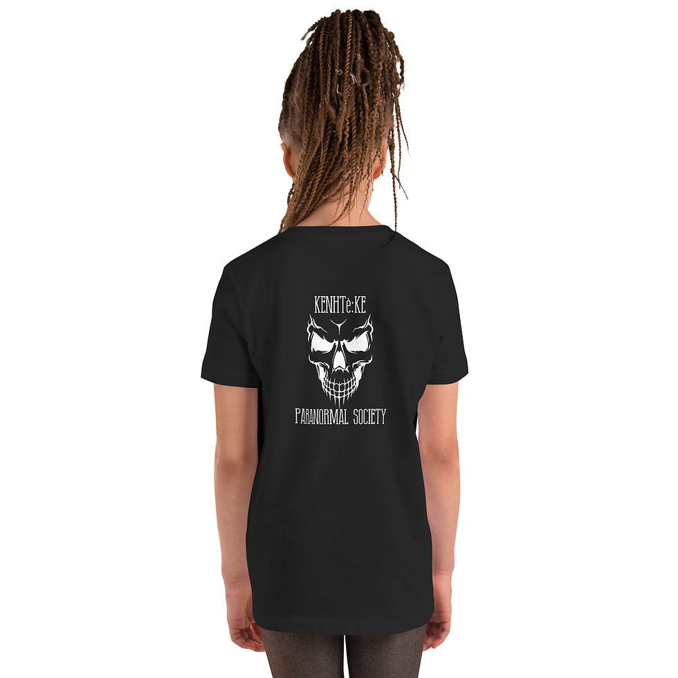 Thumbnail: Kenhte:ke Paranormal Youth Short Sleeve T-Shirt - dark