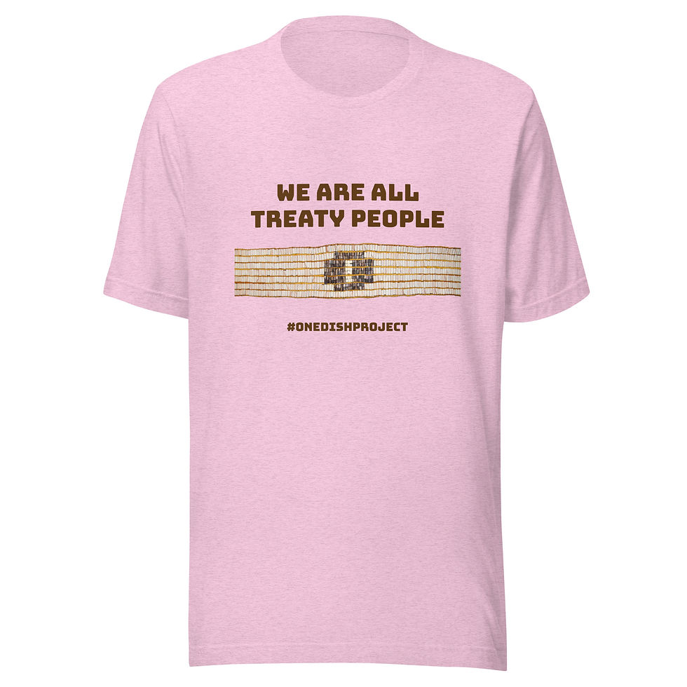 Thumbnail: We are all Treaty People Unisex Tee - Light