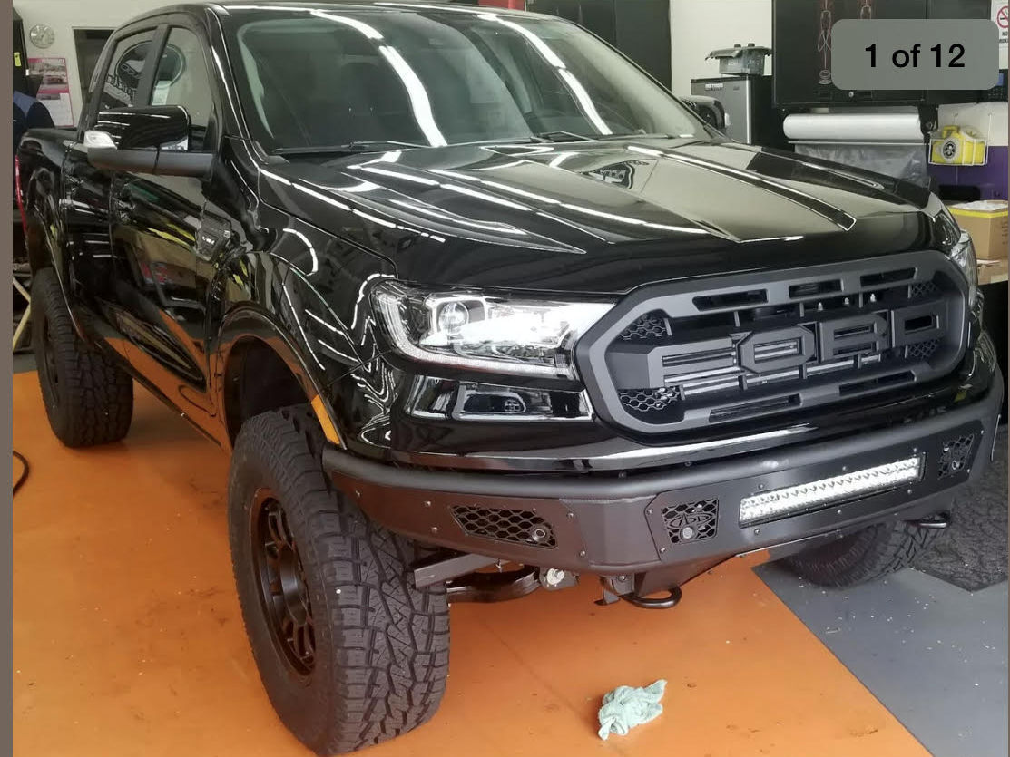 2019-23 Ranger  Raptor Custom Style Grille