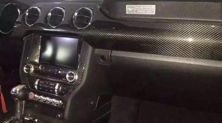 Thumbnail: 2015-17 Mustang  Carbon Fiber Main Dash Overlay