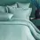 Thumbnail: Sky Blue Simply Satin Bed Set