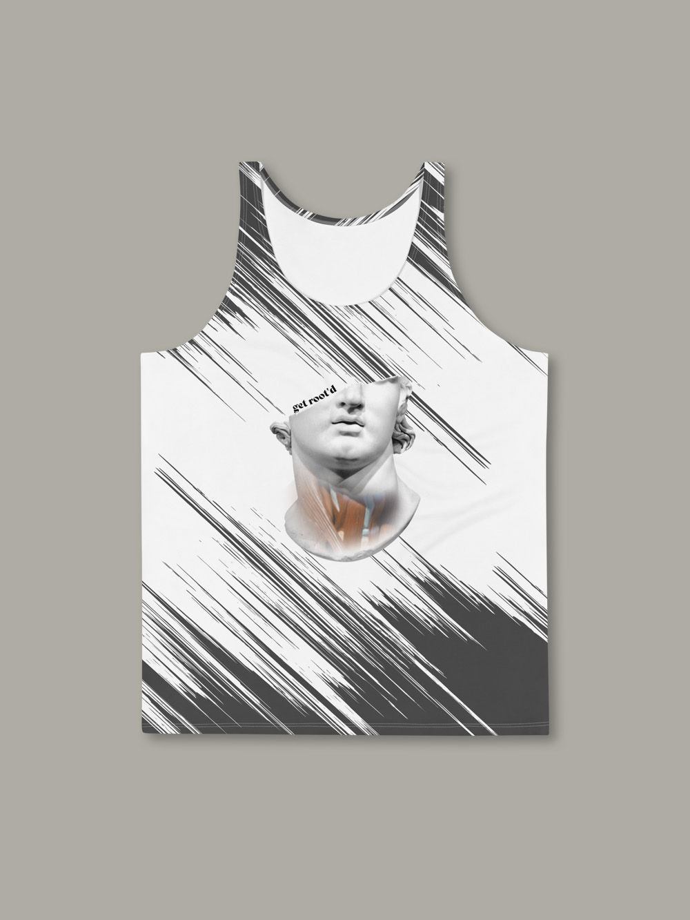 "Good Head" Recycled Athletic Tank Top