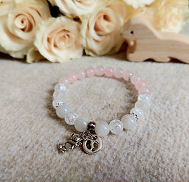 Babaváró ásványkarkötő