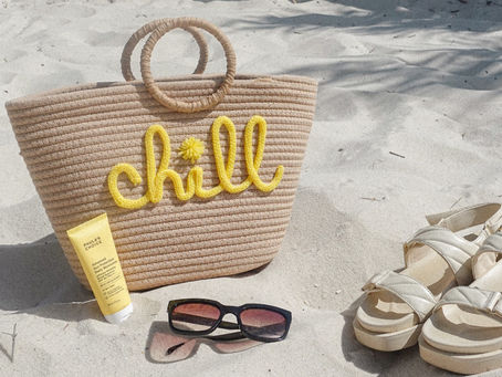 DIY : customisation panier de plage