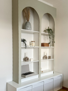 IKEA HACK : étagères arches (GERSBY & KALLAX)