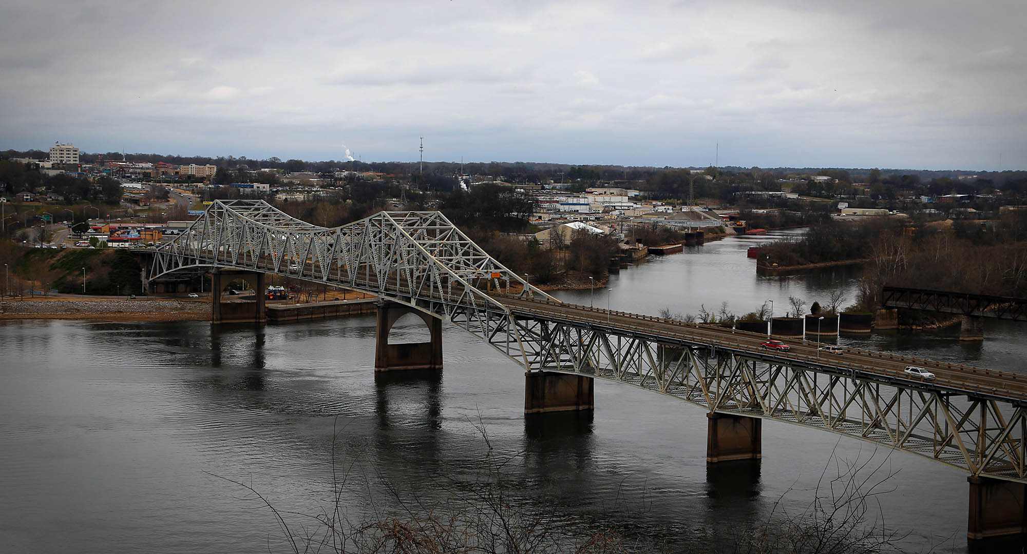 Bridge in Muscle Shoals, Alabama