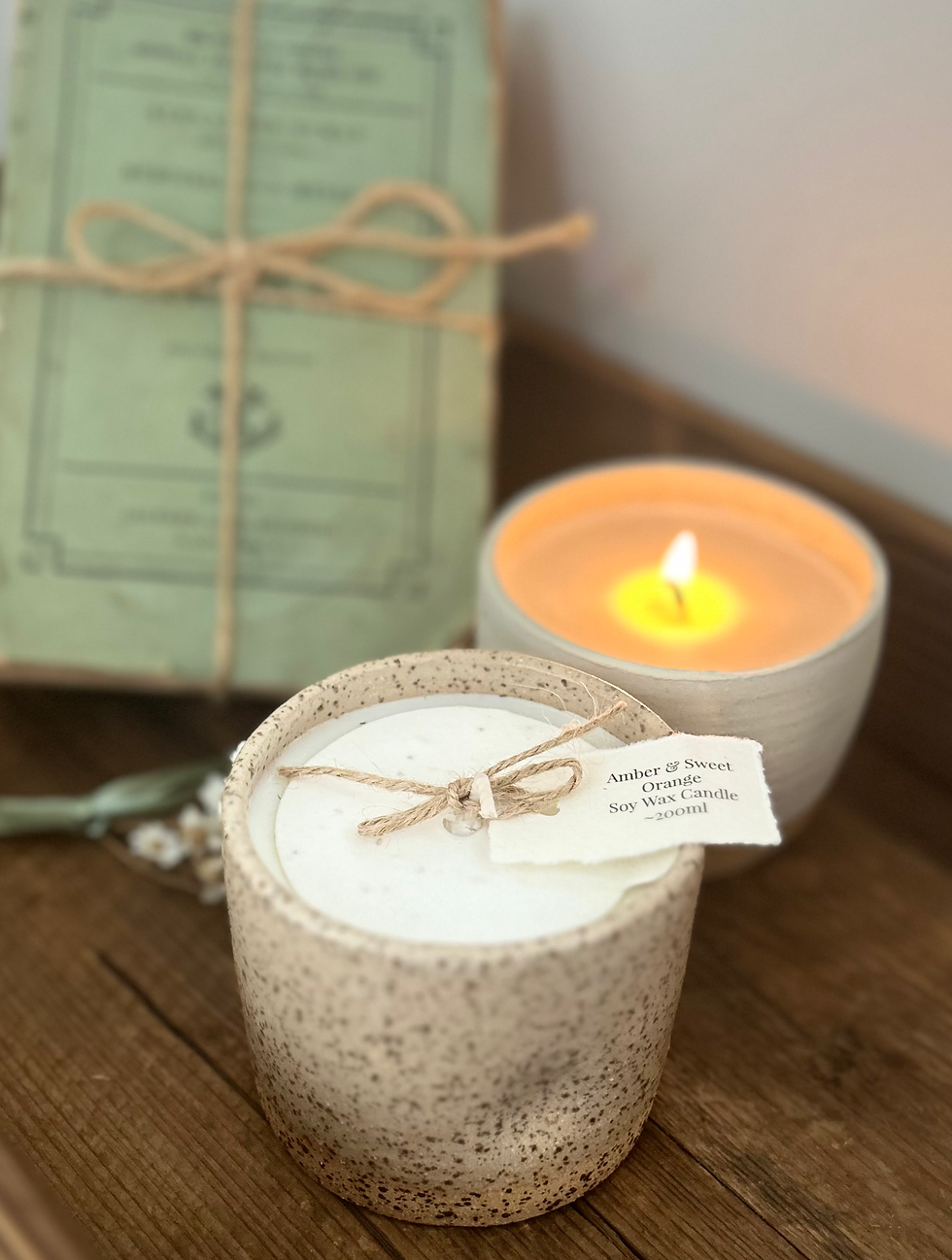 Festive Dimple Pot Candle