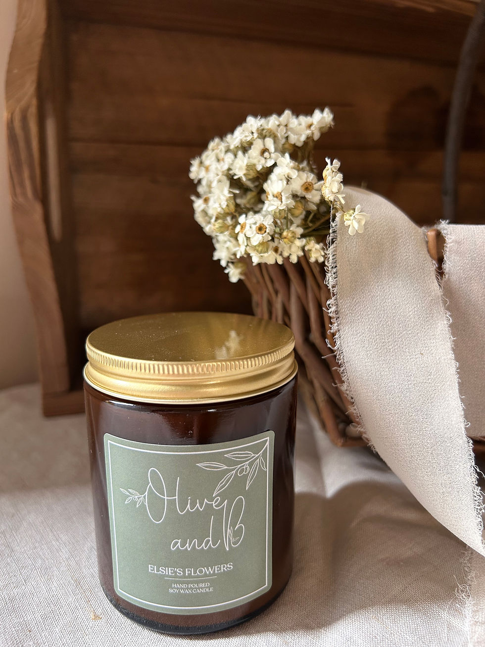 Thumbnail: Soy Wax Candle - Elsie’s Flowers
