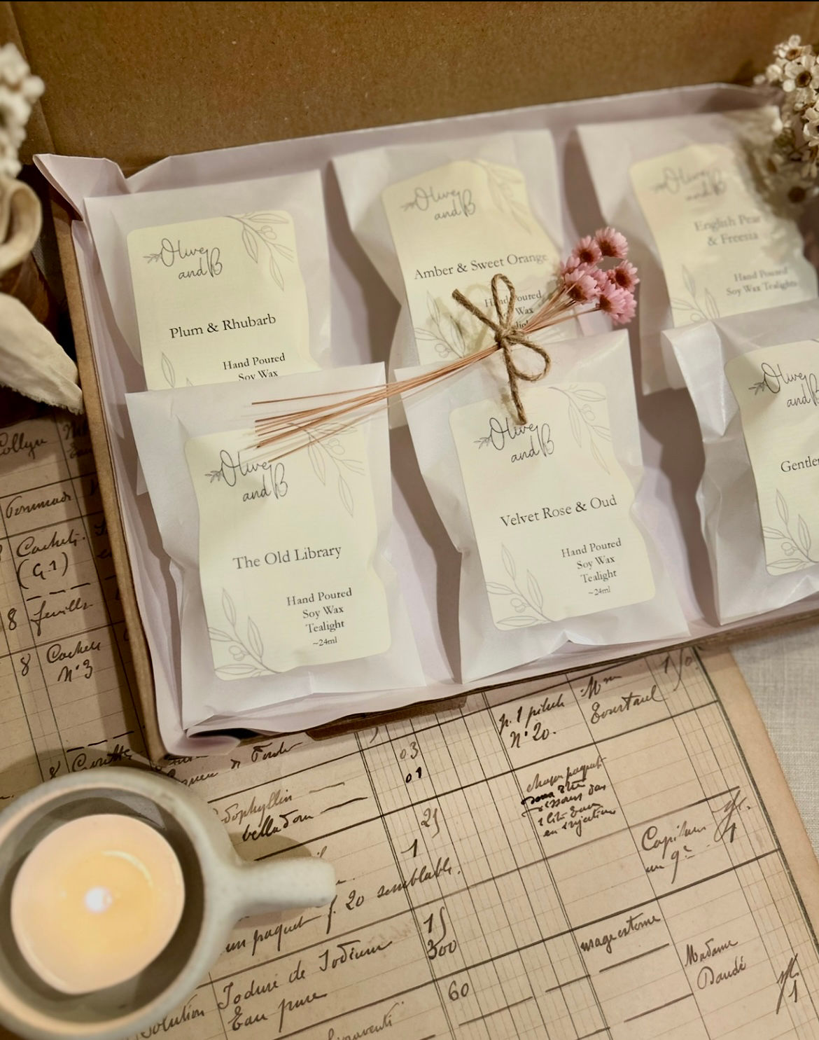 Classic Tealights Gift Box